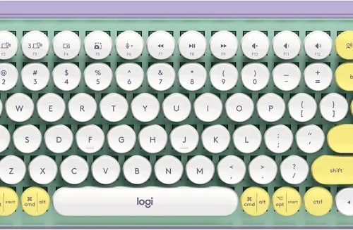 Геймърска Механична Клавиатура Logitech POP Keys Daydream TKL Bluetooth