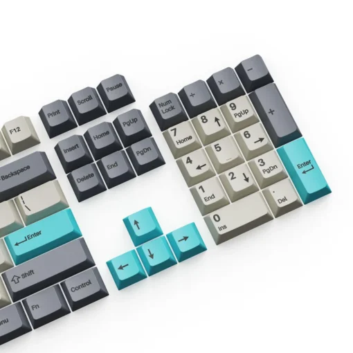 Капачки за механична клавиатура Keychron Cherry Profile Double – Shot PBT Full Set 219 Keycaps – Dolch