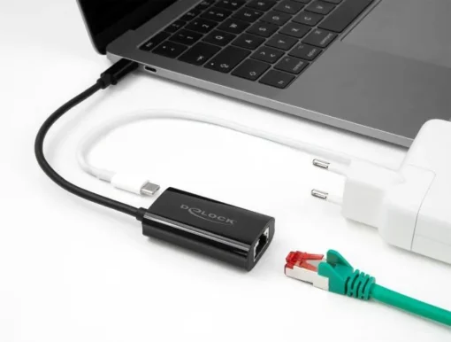 Мрежова карта Delock 61026 USB-C – RJ45