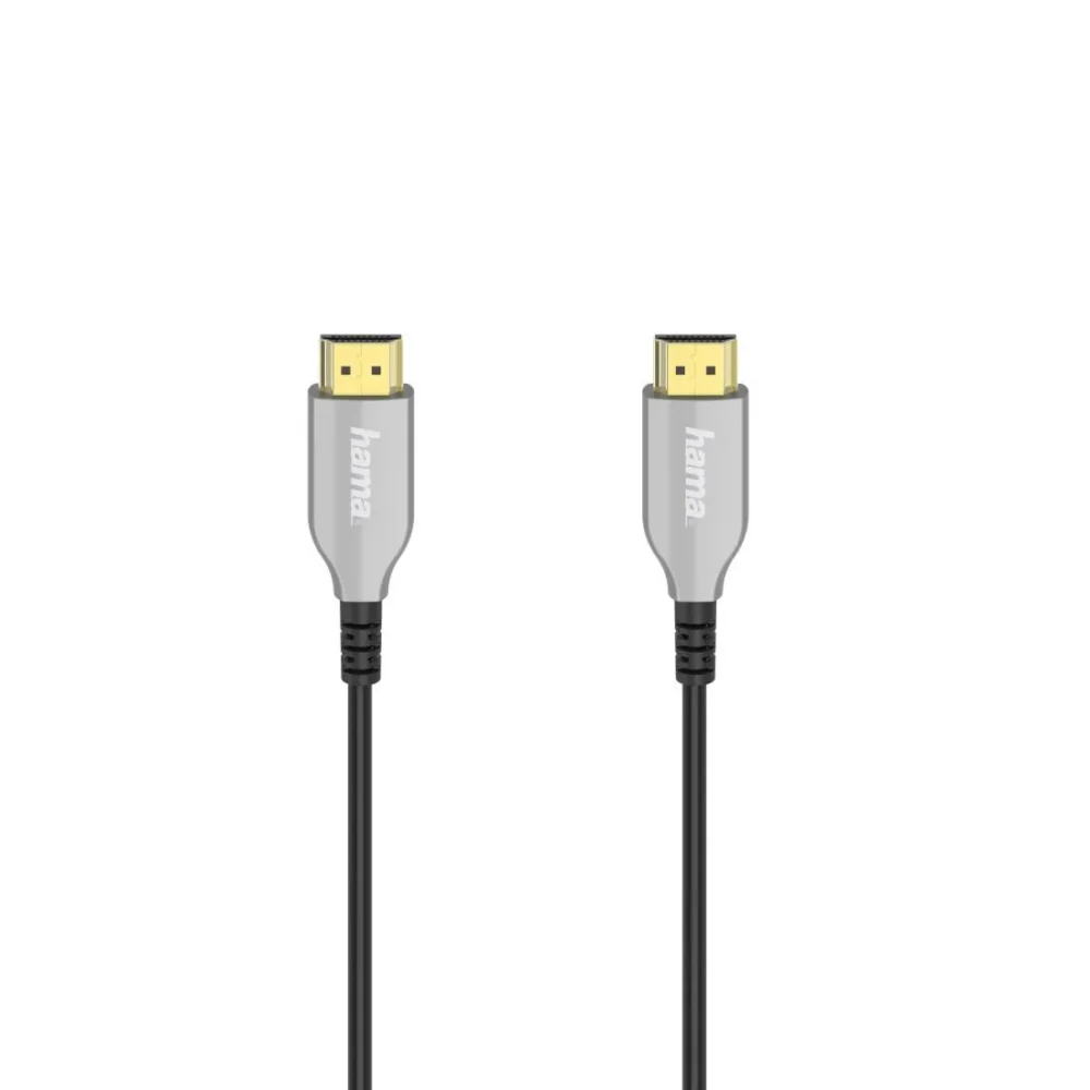 Оптичен активен кабел HAMA Optical HDMI мъжко - HDMI мъжко Ethernet 18 Gbit/s 15м