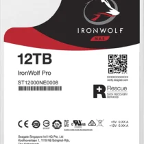 Хард диск SEAGATE IronWolf Pro 12TB 256MB 7200 rpm SATA 6.0Gb/s ST12000NE0008