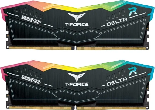 Памет за компютър Team Group T-Force Delta RGB DDR5 32GB (2x16GB) 6000MHz CL40