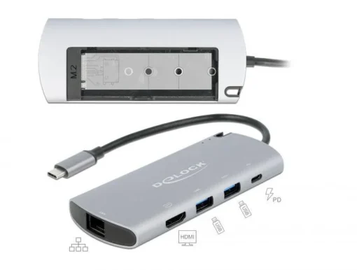 Докинг станция Delock USB-C