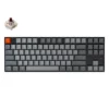 Геймърска Механична клавиатура Keychron K8 TKL Hot-Swappable Gateron Brown Switch RGB LED Plastic