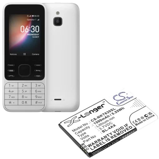 Батерия за телефон NOKIA BL-4AX BL-4XL 6300 4G 8000 4G 3