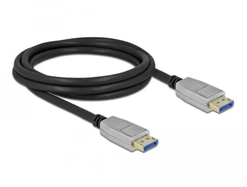 Кабел Delock DisplayPort 2.0 мъжко - DisplayPort мъжко 2.0м 10K 54 Gb/s