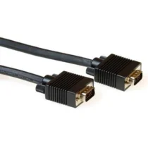 Кабел ACT AK4273 VGA мъжко - VGA мъжко 15 pin 20 м Черен Булк