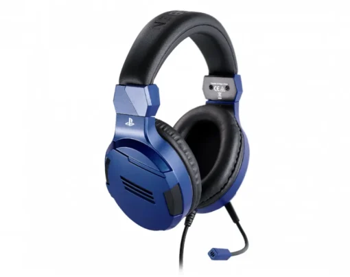 Геймърски слушалки Nacon Bigben PS4 Official Headset V3 Blue, Микрофон, Син - Image 3