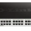 Суич D-Link DGS-1210-24P/E 24 PoE 10/100/1000 Base-T port with 4 x 1000Base-T /SFP ports Управляем Монтаж в