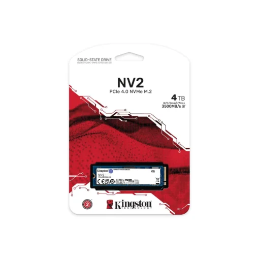 SSD диск KINGSTON NV2 M.2-2280 PCIe 4.0 NVMe 4000GB