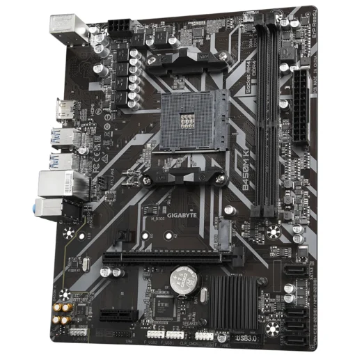 Дънна платка GIGABYTE B450M K Socket AM4