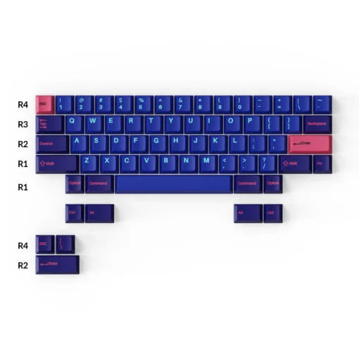 Капачки за механична клавиатура Keychron Cherry Profile Double – Shot PBT Full Set 219 Keycaps –