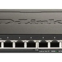 Суич D-Link DGS-1100-08PV2/E 8 портов PoE 10/100/1000 Gigabit Smart Switch управляем за монтаж в