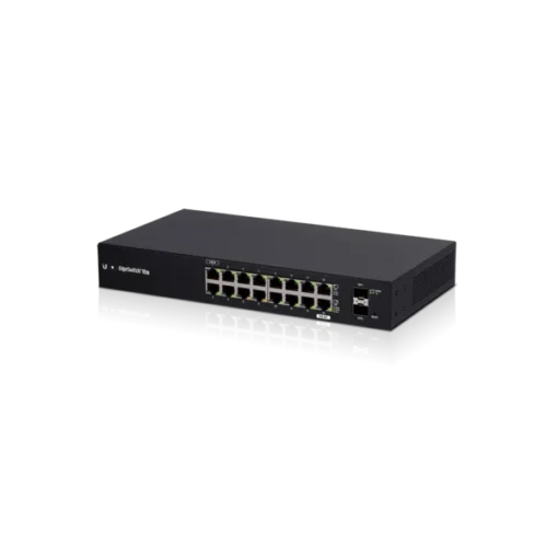 16-портов Gigabit управляем L2 комутатор Ubiquiti EdgeSwitch ES-18X с 2 SFP