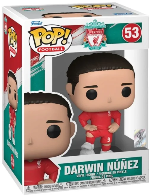 Фигурка Funko Pop! Football: Liverpool FC – Darwin Nunez #53