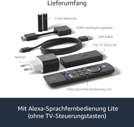 Мултимедиен плеър Amazon Fire TV Stick Lite