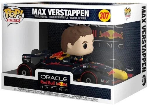 Фигурка Funko Pop! Rides Super Deluxe: Formula 1 Oracle Red Bull Racing – Max Verstappen