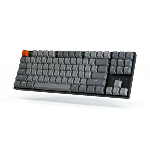 Геймърска Механична клавиатура Keychron K8 TKL Hot-Swappable Gateron Brown Switch RGB LED Plastic