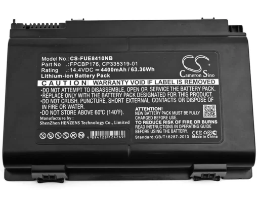 Батерия за лаптоп Fujitsu LifeBook E8410 E8420 E780 N7010 AH550 NH570 144V 4400mAh CAMERON