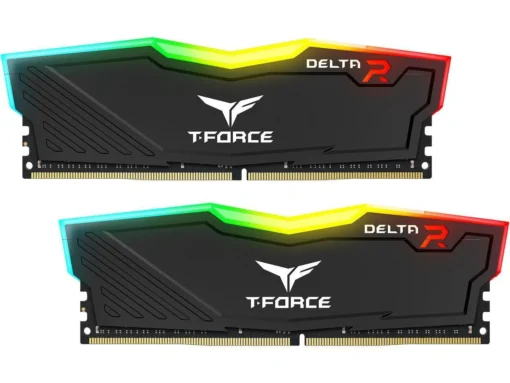 Памет за компютър Team Group T-Force Delta RGB Black DDR4 16GB (2x8GB) 3200MHz 1.35V