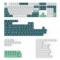 Капачки за механична клавиатура Keychron Cherry Profile Double - Shot PBT Full Set 219 Keycaps - White