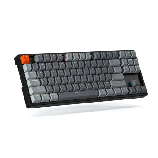 Геймърска Механична клавиатура Keychron K8 Aluminum Hot-Swappable TKL Gateron Optical Brown Switch RGB LED