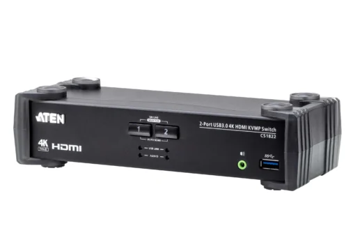 KVMP превключвател ATEN CS1822 2-портов 4K USB 3.0 HDMI Audio