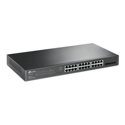 28-портов гигабитен управляем комутатор TP-Link JetStream PoE+