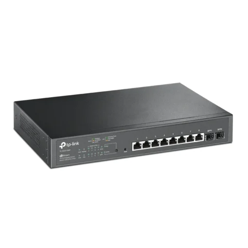 10-портов JetStream Gigabit Smart комутатор TP-Link TL-SG2210MP с 8 PoE+