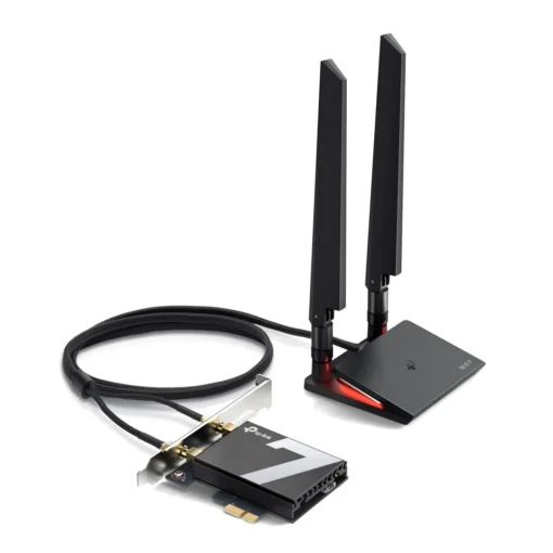 3-лентов Bluetooth 5.4 Wi-Fi7 PCIe адаптер TP-Link Archer TBE550E