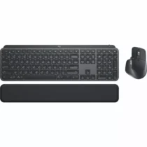 Комплект безжична клавиатура и мишка Logitech MX Keys S Combo USB-C rechargeable US USB 920-011614 -