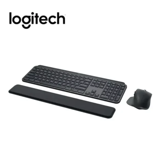 Комплект безжична клавиатура и мишка Logitech MX Keys S Combo USB-C rechargeable US