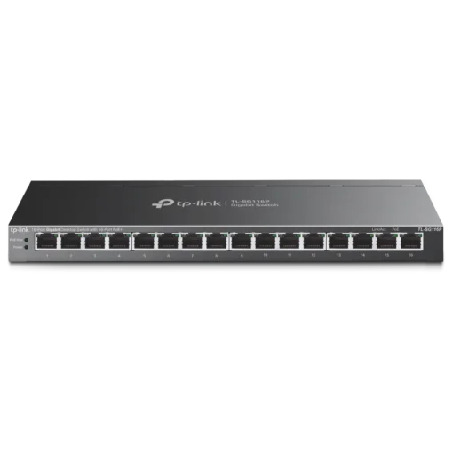 16-портов гигабитов комутатор TP-Link TL-SG116P с 16-портов