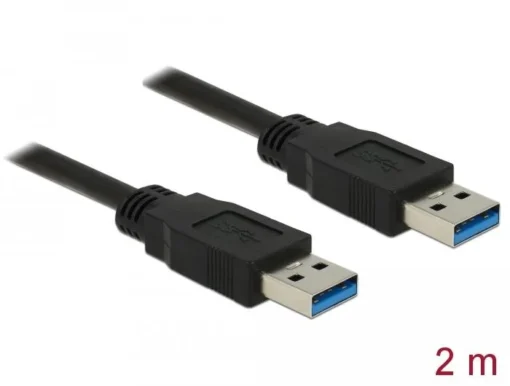 Кабел Delock USB-A мъжко – USB-B мъжко