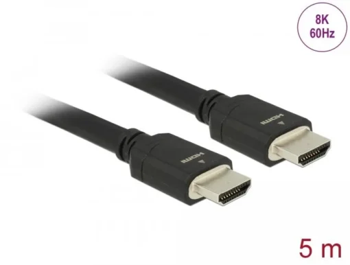 Кабел Delock Ultra High Speed HDMI – HDMI-A мъжко