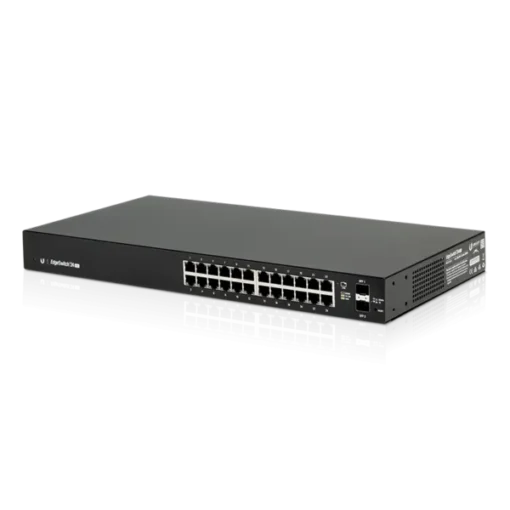 26-портов комутатор Ubiquiti EdgeSwitch ES-24-Lite с 2 SFP