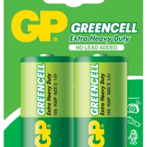 Цинк карбонова батерия GP R20 Greencell 13G-U2 2 бр. в опаковка blister