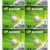 Бутонна алкална батерия GP164 LR-621/ 10бр./pack цена за 1 бр./ 1.55V AG1