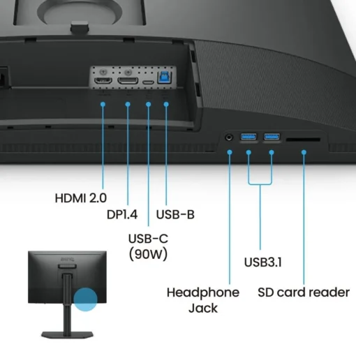 Монитор за фото и видео редактиране BenQ SW242Q