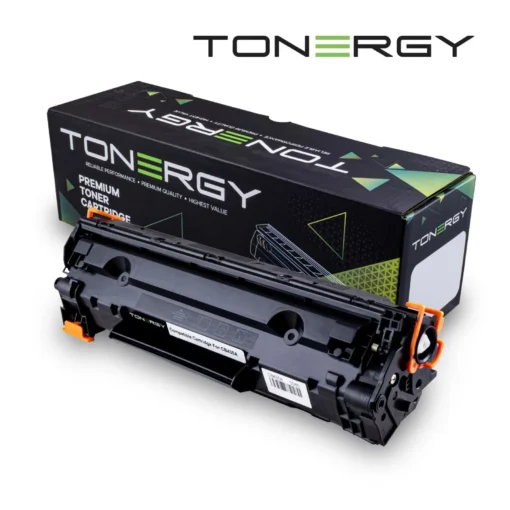 Tonergy съвместима Тонер Касета Compatible Toner Cartridge HP 35A CB435A CANON CRG-712 Black