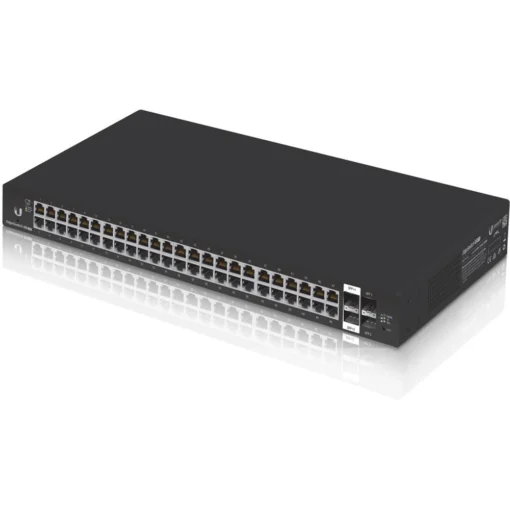 Гигабитов SFP/SFP+ комутатор Ubiquiti EdgeSwitch ES-48-750W с 48