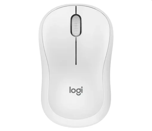 Безжична мишка Logitech M240 Silent Bluetooth 910-007120 - бяла