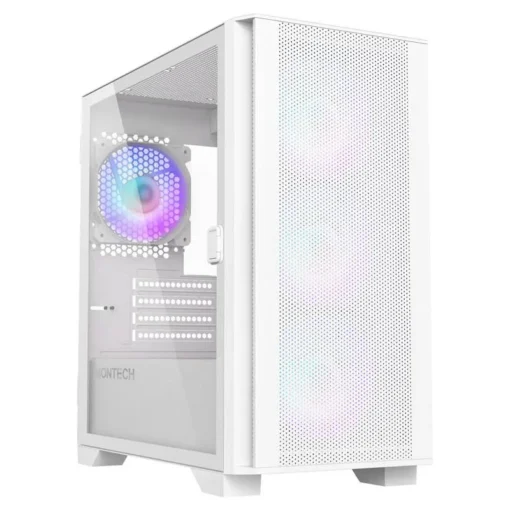 Кутия за компютър MONTECH AIR 100 ARGB TG Micro-ATX Бяла