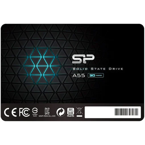 SSD диск Silicon Power Ace - A55 1TB SSD SATAIII (3D NAND) 3D NAND SLC Cache 7mm 2.5 Blue - Max 560/530 MB/s - Full Capa