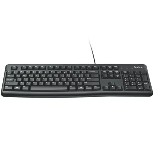 Клавиатура LOGITECH K120 Corded Keyboard – BLACK – USB – US INTL –