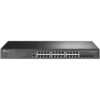 Kомутатор JetStream 24-Port Gigabit L2+ Managed Switch with 4 10G SFP+ slots support SDN Controller abundant L2/L2+ feat