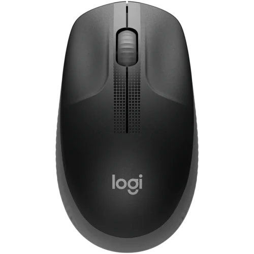 Безжична мишка LOGITECH M190 Wireless Mouse - CHARCOAL