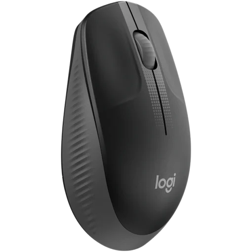 Безжична мишка LOGITECH M190 Wireless Mouse - CHARCOAL - Image 4