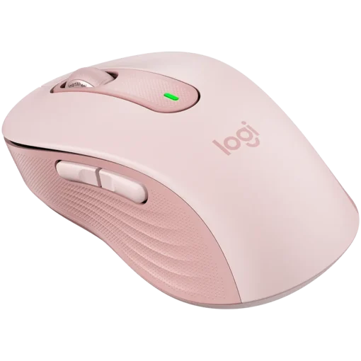 Безжична мишка LOGITECH M650 Signature Bluetooth Mouse – ROSE