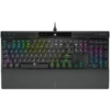 Геймърска клавиатура Corsair K70 RGB PRO Mechanical Gaming Keyboard Backlit RGB LED CHERRY MX Red Black Black PBT